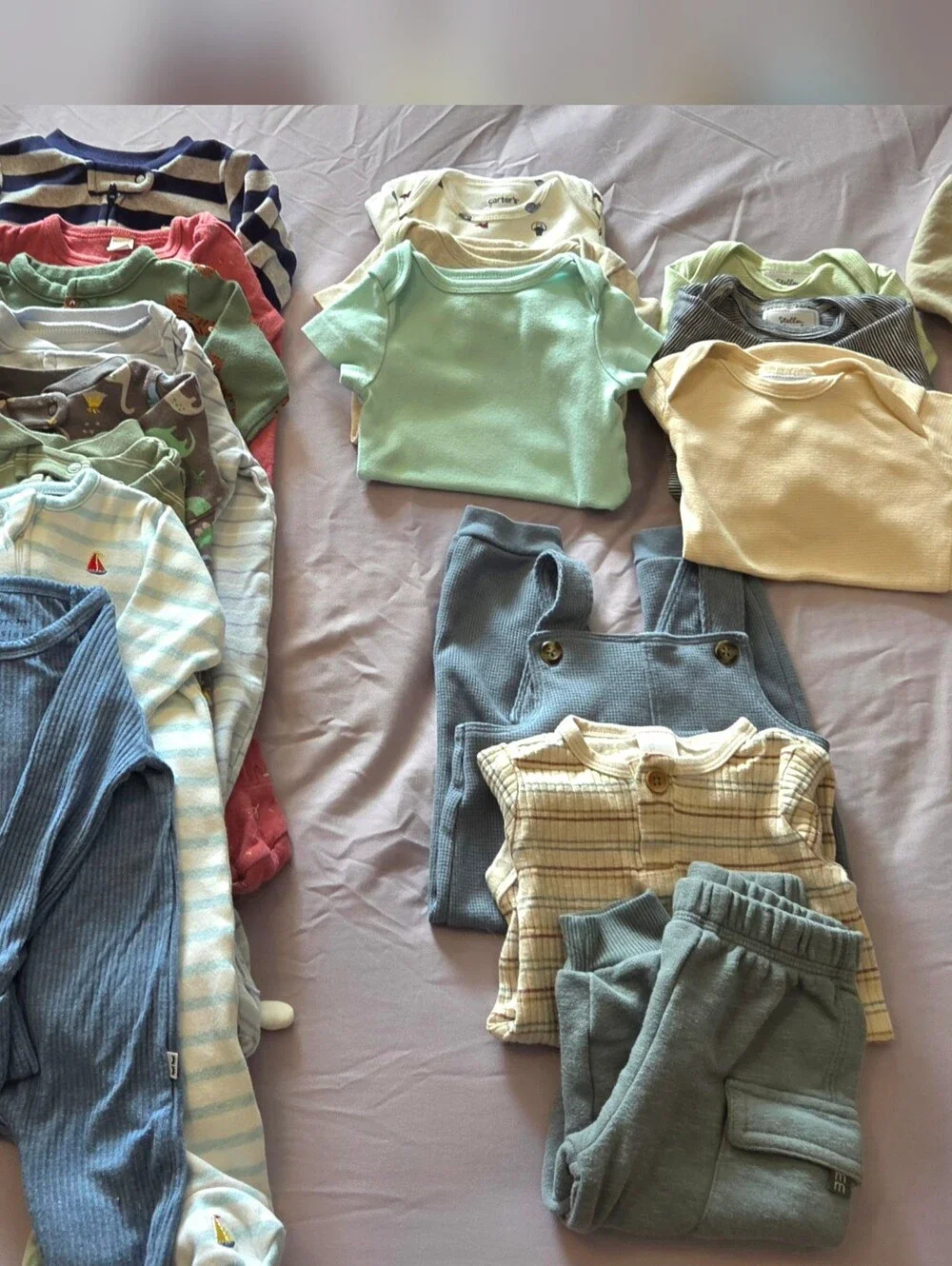 EUC~Large Lot (38) Of Baby Boy Clothing. SIze Newborn-6 Months
